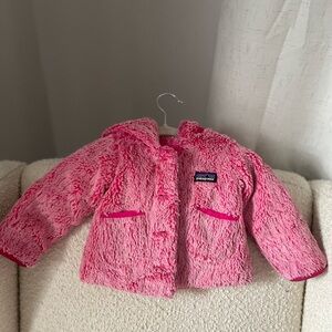 Pink Patagonia toddler jacket